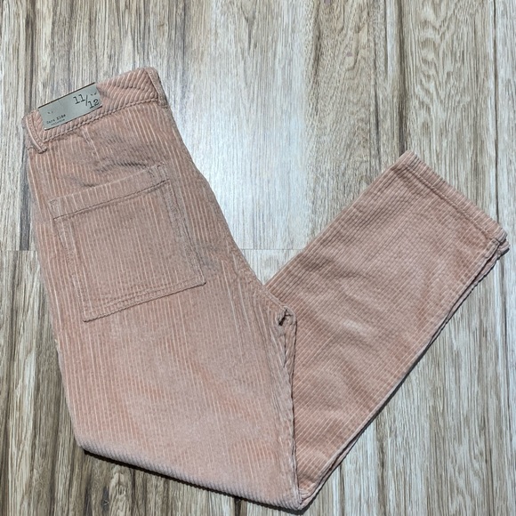 Zara Girl Corduroy High Waisted Pants; NWT - Picture 2 of 3